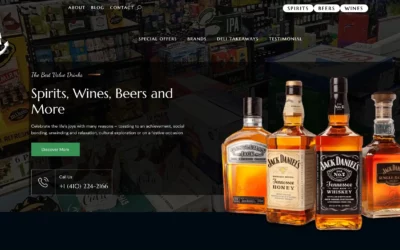 Website Interactiveness – Liquor Mart